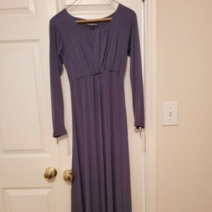 Verona Collection Maxi Dress in Dark Gray